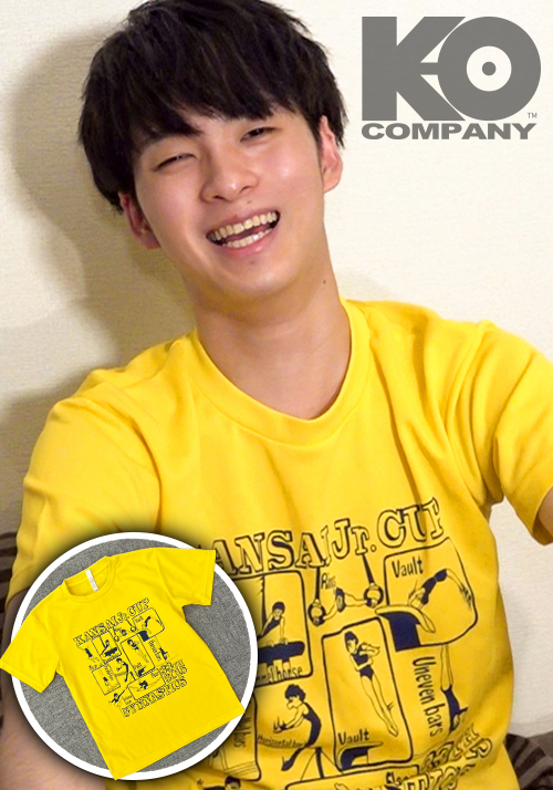 水神雷也君着用Tシャツ